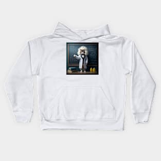 Albert Einstein's cat Kids Hoodie